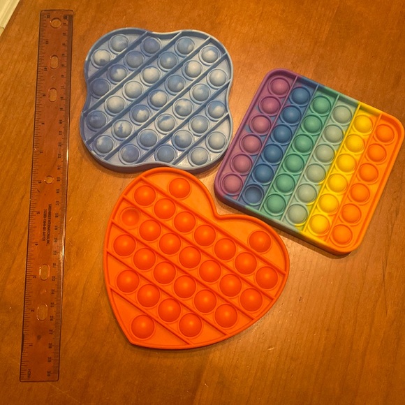 Bundle of 3 pop it fidget toys - Picture 1 of 1